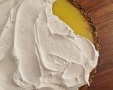 A picture of step 6 of Lemon meringue.
