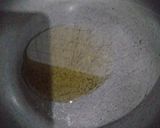 A picture of step 2 of Green chilli pickle sauce.