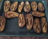 Foto del paso 1 de la receta: Berenjenas rellenas de verduras