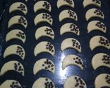 Foto langkah ke 4 dari resep Cookies Bulan Sabit Eggless.
