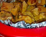 A picture of step 2 of Lauki Ke Pakode.