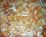 A picture of step 2 of Thin Crust Pizza.