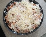 Une image de l'étape 2 de Gratin de gnocchis sauce fromagère viande de kebab 🧀.