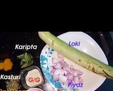 A picture of step 1 of Lauki ki sabzi🥒🥬🥒.