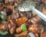 A picture of step 4 of Chicken Chili.