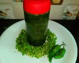 Green chutni recipe step 5 photo