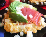 Foto del paso 4 de la receta: Gofres de tortilla de patatas