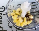 Une image de l'étape 4 de Dôme de riz à la tomate, gingembre, ail et curcuma.