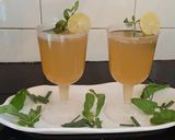 A picture of step 2 of Lemongrass Ginger Tea.