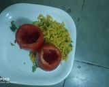 टमाटर पोहा सलाद (tamatar poha salad recipe in Hindi) रेसिपी चरण 1 फोटो