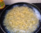 A picture of step 1 of Elbow Pasta with Veggies, Mushrooms,Cheesy Tomatoes, Rosemary.