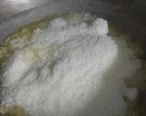 A picture of step 3 of Coconut ladoo.