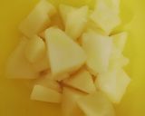 A picture of step 3 of PAPRI CHANNA CHAT #CookpadRamadan.