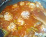 A picture of step 8 of Valencian Paella.