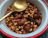 Foto del paso 7 de la receta: Fessolets a la salvia y ajo negro con salchichas