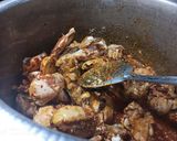 A picture of step 5 of Chicken Biryani.
