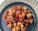 Foto langkah ke 6 dari resep Tempe Karage sambal terasi daun jeruk.