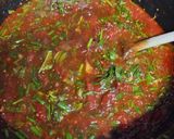 A picture of step 2 of Yellowtail with Mediterranean Sauce.