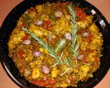 Foto del paso 13 de la receta: Arroz al horno con conejo y verduras