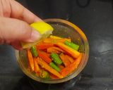 A picture of step 3 of Instant Chilli And Carrots Pickle.