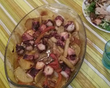 Foto del paso 3 de la receta: Pulpo al horno en cama de verduras