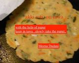 A picture of step 8 of Masala Akki Roti.....South Special.