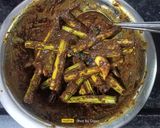 A picture of step 7 of Drumstick Pickle (South Indian).