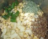 A picture of step 1 of Masala vadai.