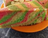 Foto langkah ke 7 dari resep Rainbow cake putih telur.