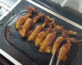 Foto langkah ke 4 dari resep Cumi bakar pedas.