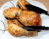 Erdei gombás sült csirkecomb recept fázis 5 fotója