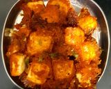 A picture of step 2 of Paneer 65.