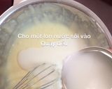 Hình bước làm 2 của món Sữa Chua Phô Mai