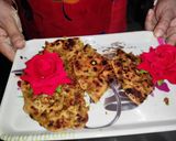 A picture of step 7 of Beans stuffed Parantha.