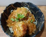 A picture of step 4 of Spaghetti with pumpkin sauce and Veg Balls.
