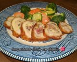 Foto del paso 8 de la receta: Pollo relleno empanizado🌺 (en piezas)