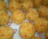 A picture of step 1 of Yam balls.