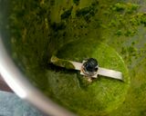 A picture of step 3 of Mint coriander green chutney.