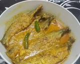 Bacha fish in coconut mustard paste recipe step 2 photo