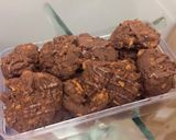 Foto langkah ke 6 dari resep Choco Cereal Cookies(Nyoklaaaaat lumer di mulut).
