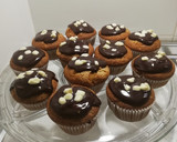 Foto del paso 2 de la receta: Magdalenas de flan doble chocolate