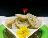 A picture of step 12 of Instant rice flour chakli.