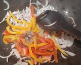 A picture of step 4 of Beetroot Paneer Roll.