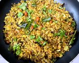 A picture of step 4 of Kanda Poha.