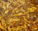Foto del paso 5 de la receta: Arroz con pasta de curry amarillo y pollo