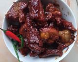 Hình bước làm 1 của món Thịt kho đường mía