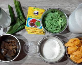 Puding Cendol Dawet Nangka - Step 1