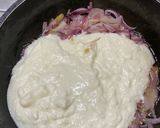 A picture of step 1 of Methi Matar Malai.