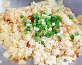 A picture of step 7 of Spicy Squid XO Sauce Fried Rice.