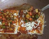 A picture of step 6 of Bread lasagna with noodles.